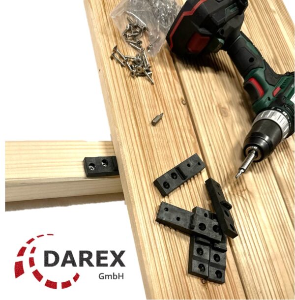F117 Abstandhalter mit Schrauben Darex GMBH12
