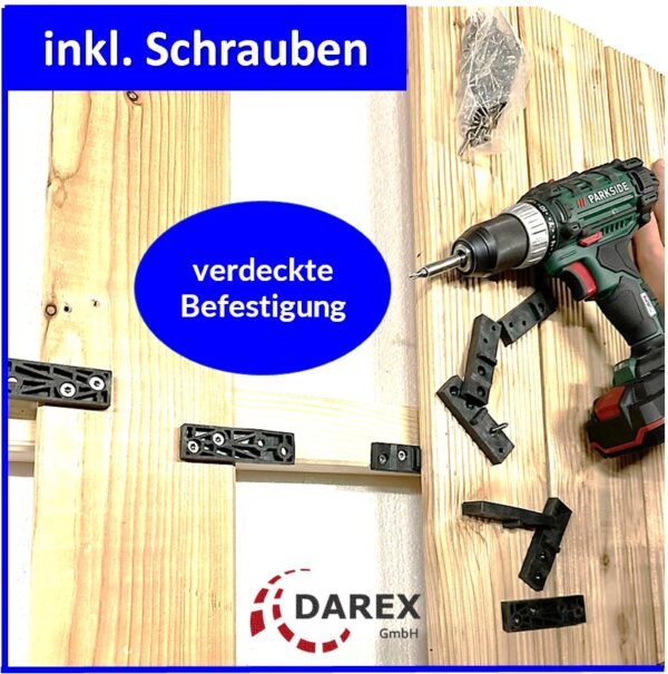 F117 Abstandhalter mit Schrauben Darex GMBH14