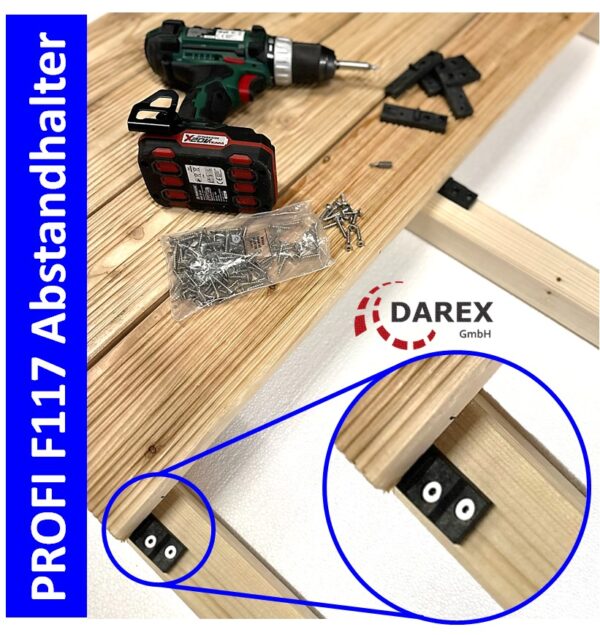 F117 Abstandhalter mit Schrauben Darex GmbH10