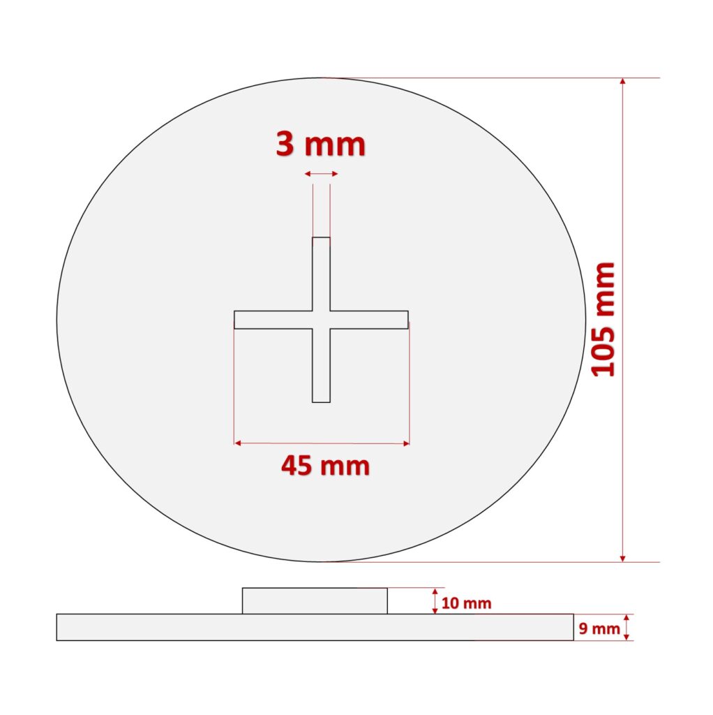 Kieslager Splittbett Sandbettlager Splittbettlager für Terrassenplatten 3mm Plattenlager Fugenkreuze Fugen Kiesbettlager Tellerfugenkreuz darex g DAREX G