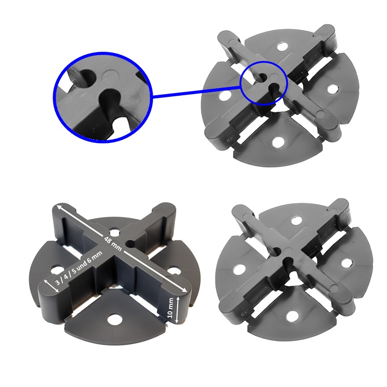 Fugenkreuze mit Bodenplatte Darex GmbH20