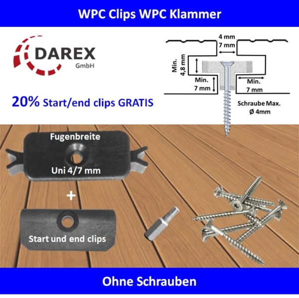 wpc clips Darex GmbH