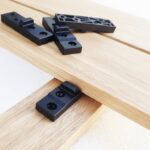 Abstandhalter für Terrassendielen verdeckte Befestigung