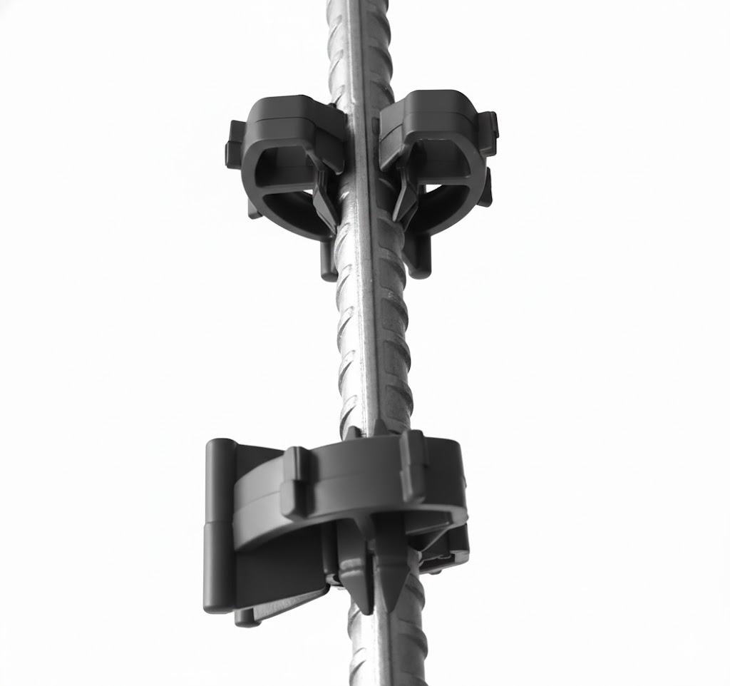 C - Abstandhalter für Bewehrung - Distanzhalter 7 Bewehrung Abstandhalter 15mm Bewehrungsabstandhalt bok2
