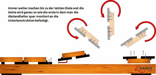 F117 Abstandhalter Verdeckte befestigungDarex GmbH4