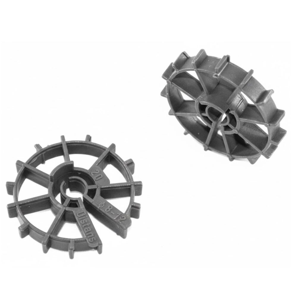 Ringabstandshalter 25 mm | Abstandshalter für Beton & Bewehrung | Abstandhalter Senkrechte | Bewehrung Sternchenabstandhalter | Bewehrung Keilen für betonstahl 