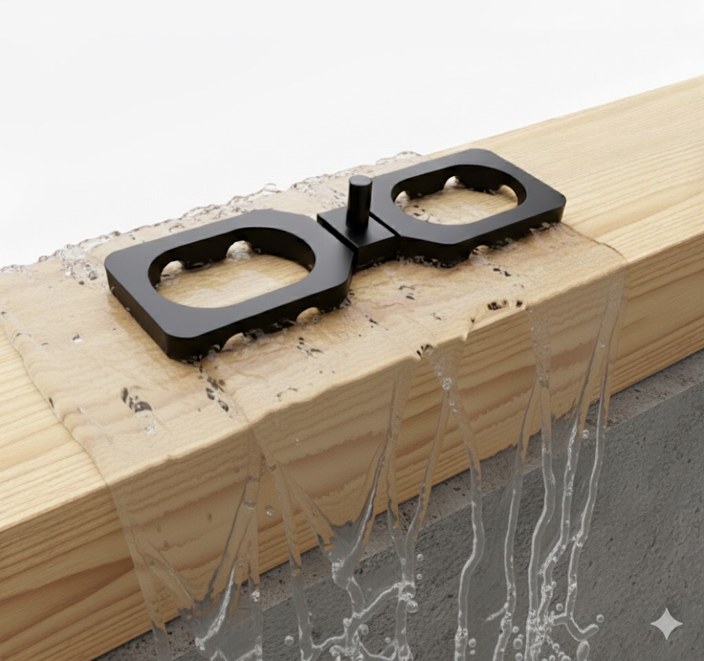 Terrassen Abstandhalter PREMIUM Darex GmbH16 Abstandhalter für Terrassendielen