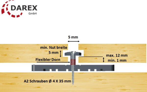 Kombi Abstandhalter Darex GmbH 25
