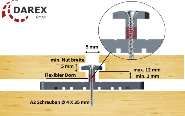 Kombi Abstandhalter Darex GmbH 26