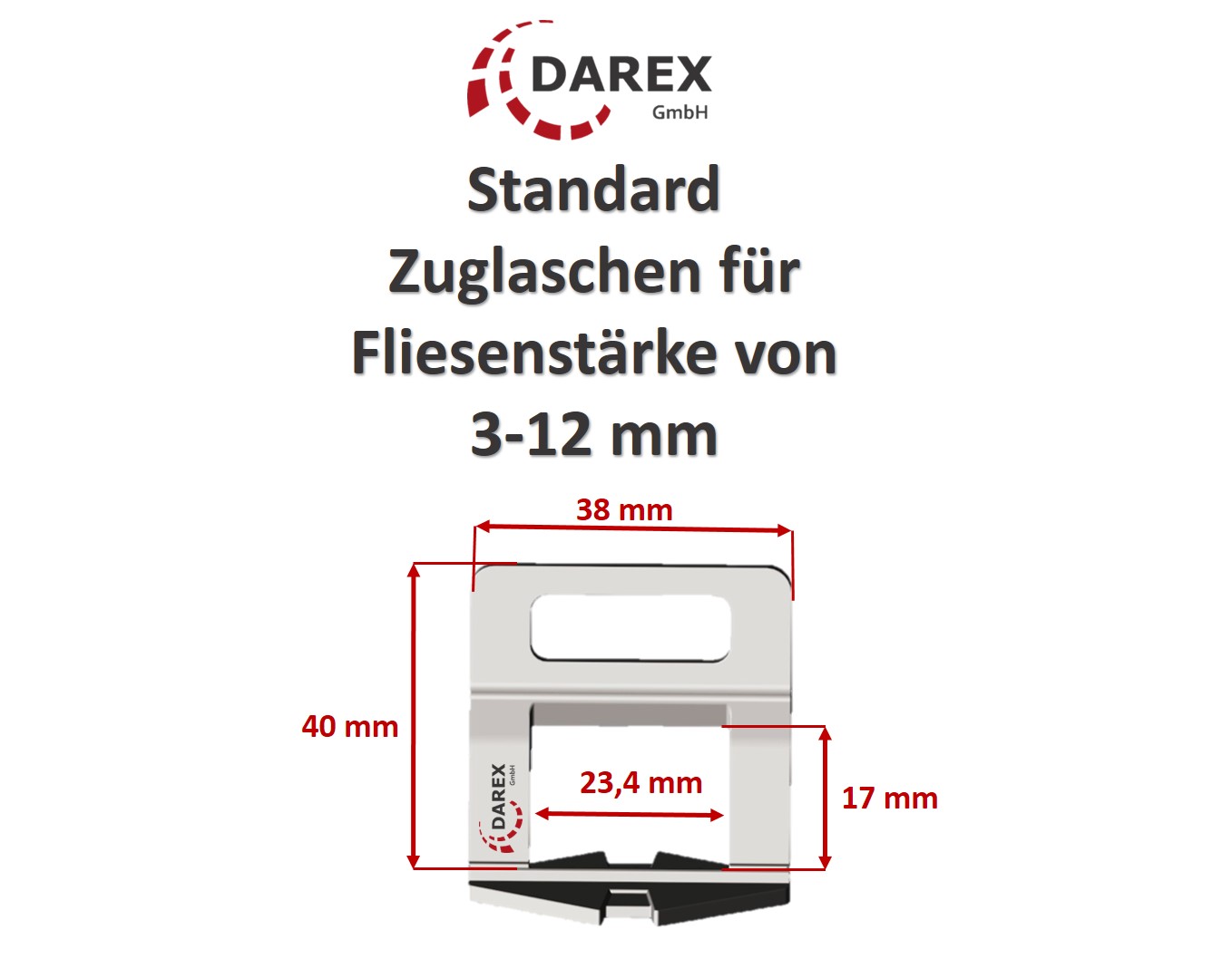 PROFI Zuglaschen Nivelliersystem