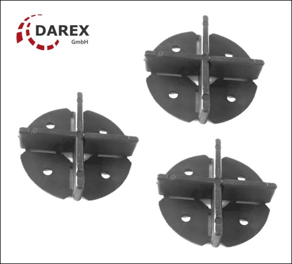 Fugenkreuze fuer Terrassenplatten mit Bodenplatte 3 DAREX