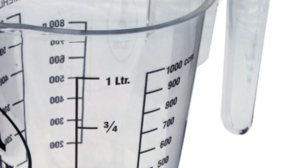 Messbecher Kunststoff Messkanne 1 L DAREX GMBH 2