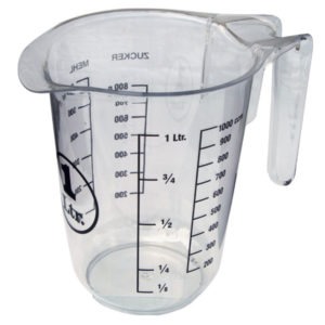 Messbecher Kunststoff Messkanne 1 L DAREX GMBH