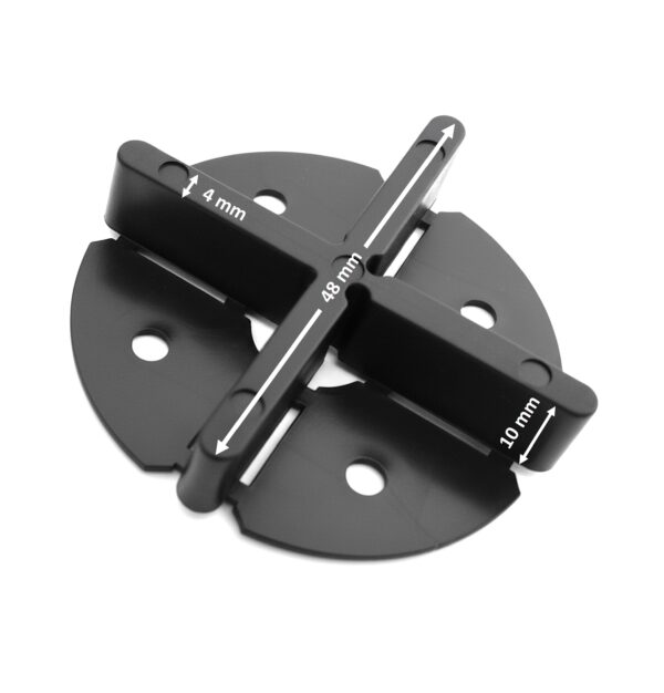 Fugenkreuz mit Bodenplatte Fugen 3 4 5 6 für Terrassenplatten Bodenplatten Fliesenkreuze 4