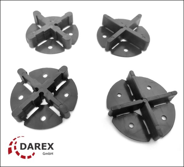 Fugenkreuze für Terrassenplatten mit Bodenplatte DAREX gmbh