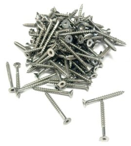 WPC Clips Befestigung Klammern Terrassendielen Montageclip 5mm Schrauben