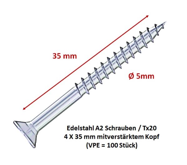 WPC SCHRAUBEN DAREX