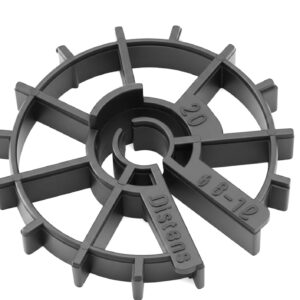 1 Ringabstandshalter Abstandshalter für Beton & Bewehrung Kunststoff Ringförmig für Armierungen Bewehrung Keilen für betonstahl darex gmbh