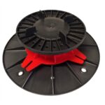 Stelzlager Terrassenlager 40 55 mm Höhenverstellbar Robustes Stelzlager für Fliesen Gehwegplatten & Steinplatten, Plattenlager Stellfuss Unterkonstruktion für den Außenbereich