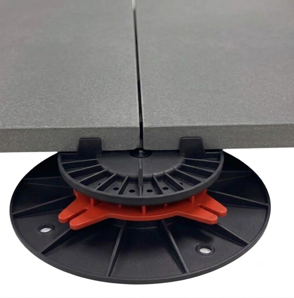 Stelzlager Terrassenlager 90 150 mm Höhenverstellbar 1 Robustes Stelzlager für Fliesen Gehwegplatten Steinplatten Plattenlager Stellfuss Unterkonstruktion für den Außenbereich