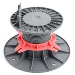 Stelzlager | Terrassenlager 40-60 mm Höhenverstellbar – Robustes Stelzlager für Fliesen Gehwegplatten & Steinplatten, | Plattenlager | Stellfuss | Unterkonstruktion für den Außenbereich